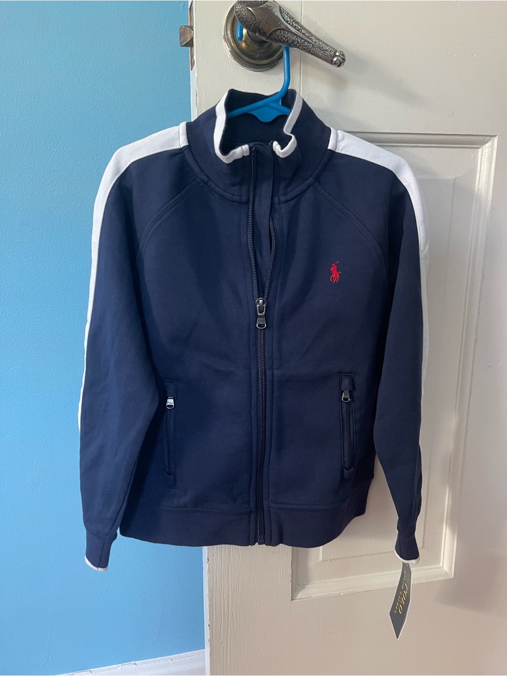 Ralph Lauren Navy Jacket Never Worn with tags kids 5